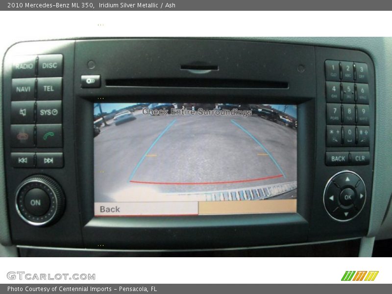 Iridium Silver Metallic / Ash 2010 Mercedes-Benz ML 350
