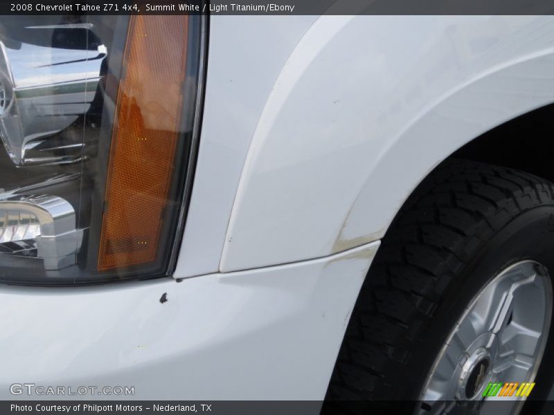 Summit White / Light Titanium/Ebony 2008 Chevrolet Tahoe Z71 4x4