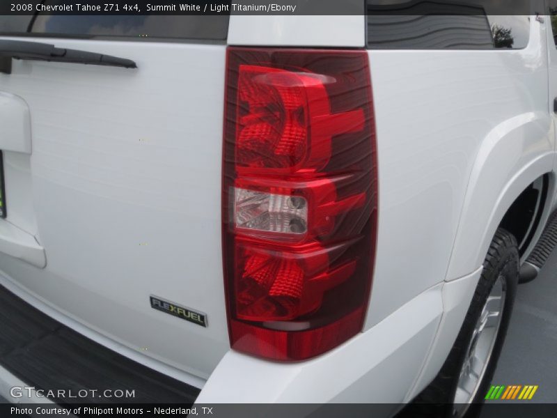 Summit White / Light Titanium/Ebony 2008 Chevrolet Tahoe Z71 4x4