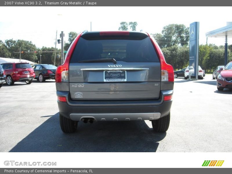 Titanium Gray Metallic / Taupe 2007 Volvo XC90 3.2