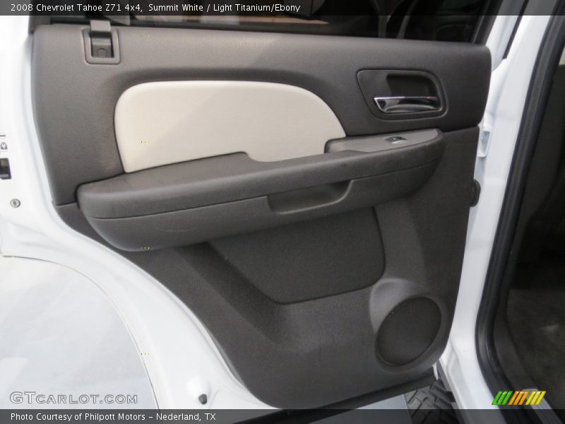 Summit White / Light Titanium/Ebony 2008 Chevrolet Tahoe Z71 4x4