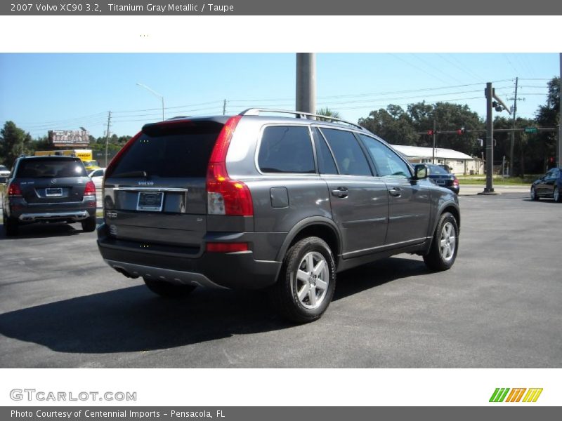 Titanium Gray Metallic / Taupe 2007 Volvo XC90 3.2