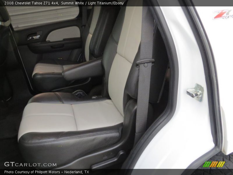 Summit White / Light Titanium/Ebony 2008 Chevrolet Tahoe Z71 4x4