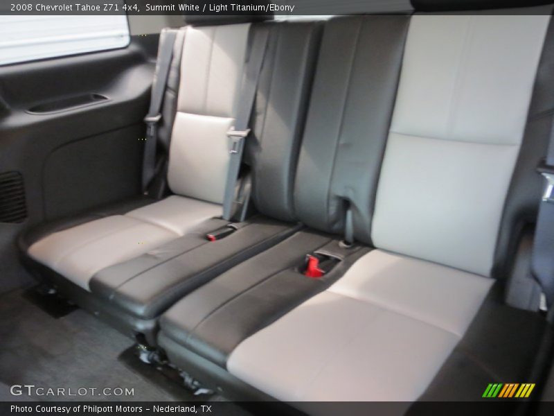 Summit White / Light Titanium/Ebony 2008 Chevrolet Tahoe Z71 4x4