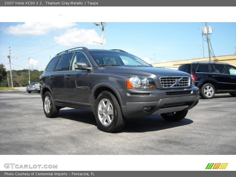 Titanium Gray Metallic / Taupe 2007 Volvo XC90 3.2