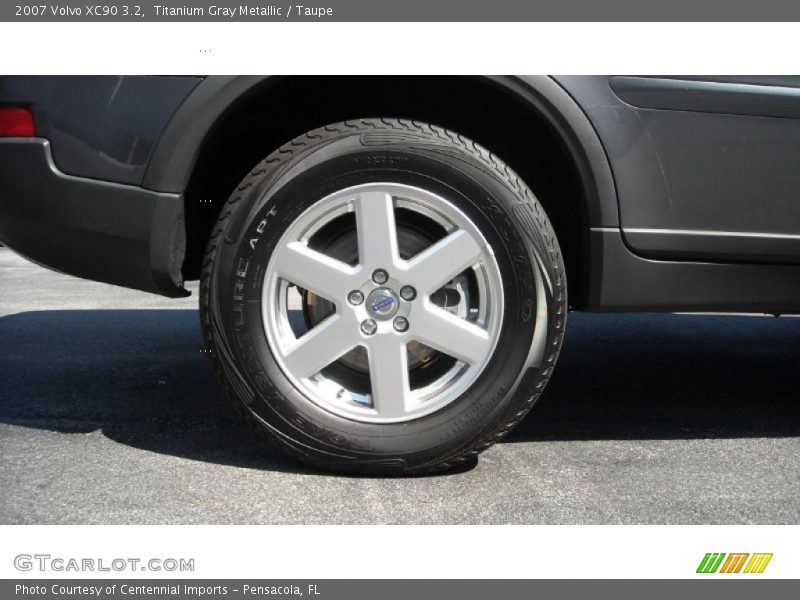 Titanium Gray Metallic / Taupe 2007 Volvo XC90 3.2