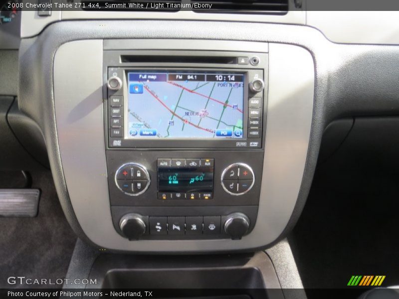 Summit White / Light Titanium/Ebony 2008 Chevrolet Tahoe Z71 4x4