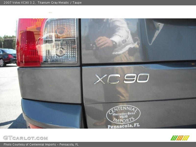 Titanium Gray Metallic / Taupe 2007 Volvo XC90 3.2