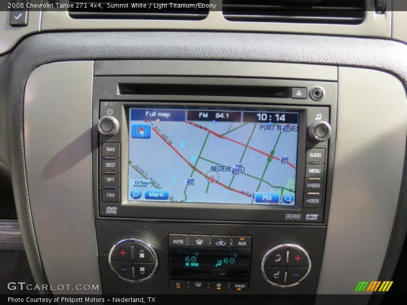 Summit White / Light Titanium/Ebony 2008 Chevrolet Tahoe Z71 4x4