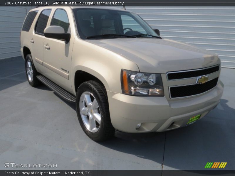 Gold Mist Metallic / Light Cashmere/Ebony 2007 Chevrolet Tahoe LT