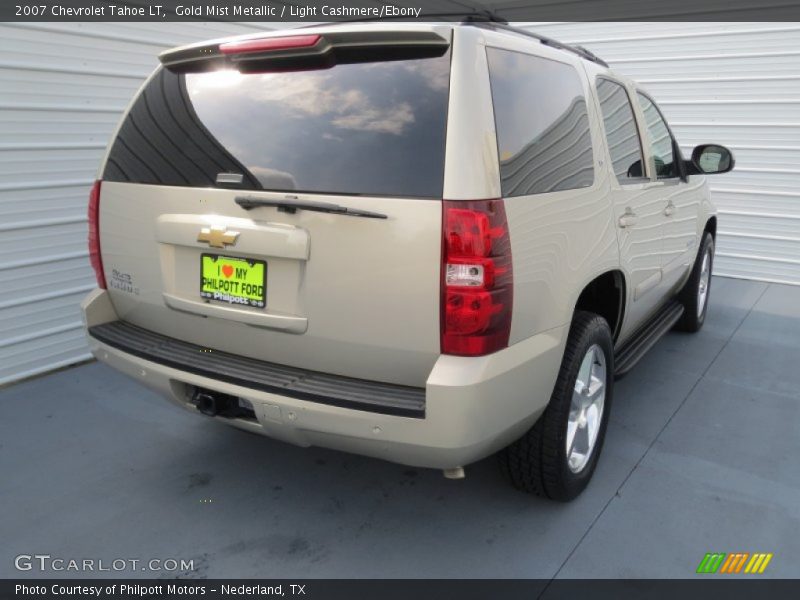 Gold Mist Metallic / Light Cashmere/Ebony 2007 Chevrolet Tahoe LT