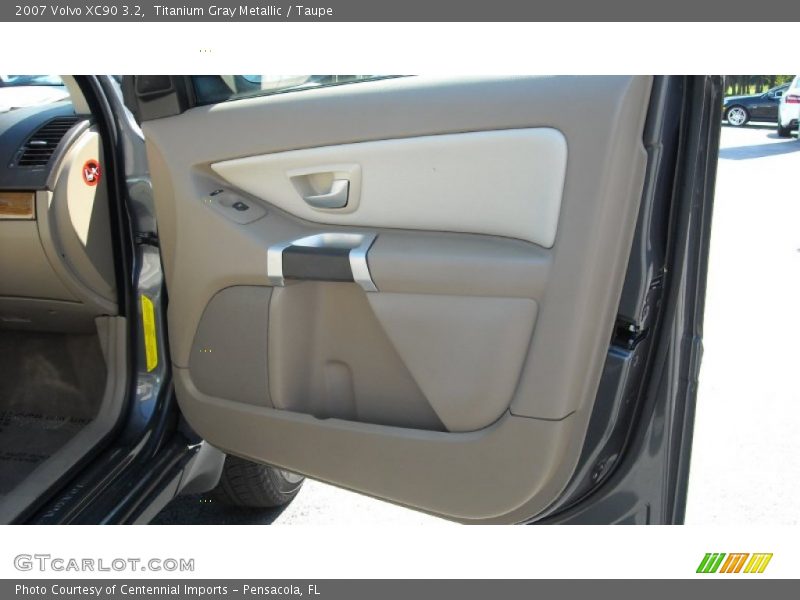 Titanium Gray Metallic / Taupe 2007 Volvo XC90 3.2