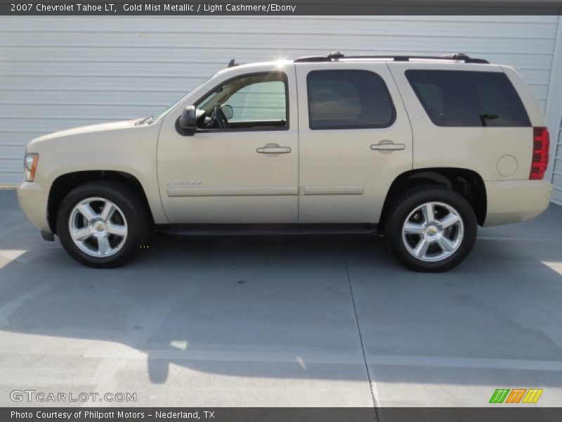 Gold Mist Metallic / Light Cashmere/Ebony 2007 Chevrolet Tahoe LT