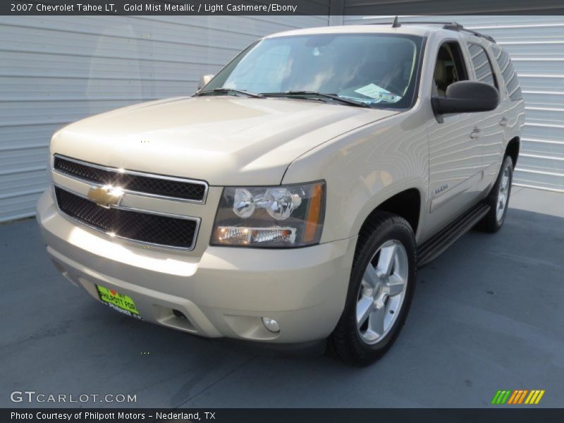 Gold Mist Metallic / Light Cashmere/Ebony 2007 Chevrolet Tahoe LT
