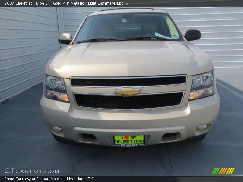 Gold Mist Metallic / Light Cashmere/Ebony 2007 Chevrolet Tahoe LT