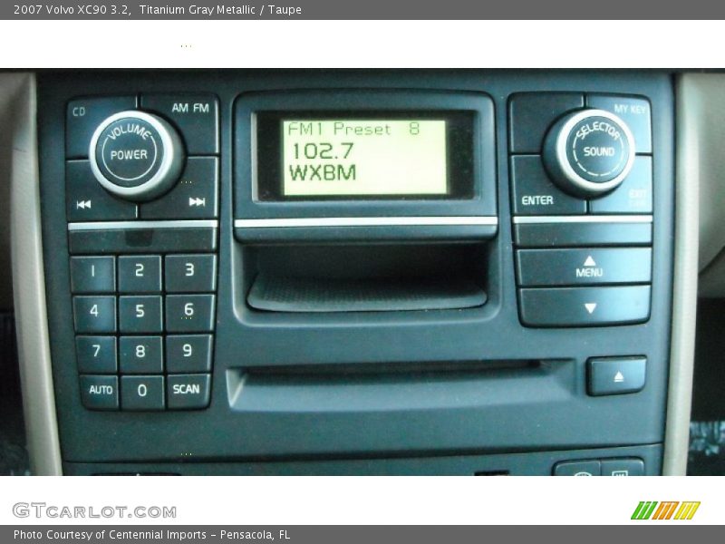 Titanium Gray Metallic / Taupe 2007 Volvo XC90 3.2