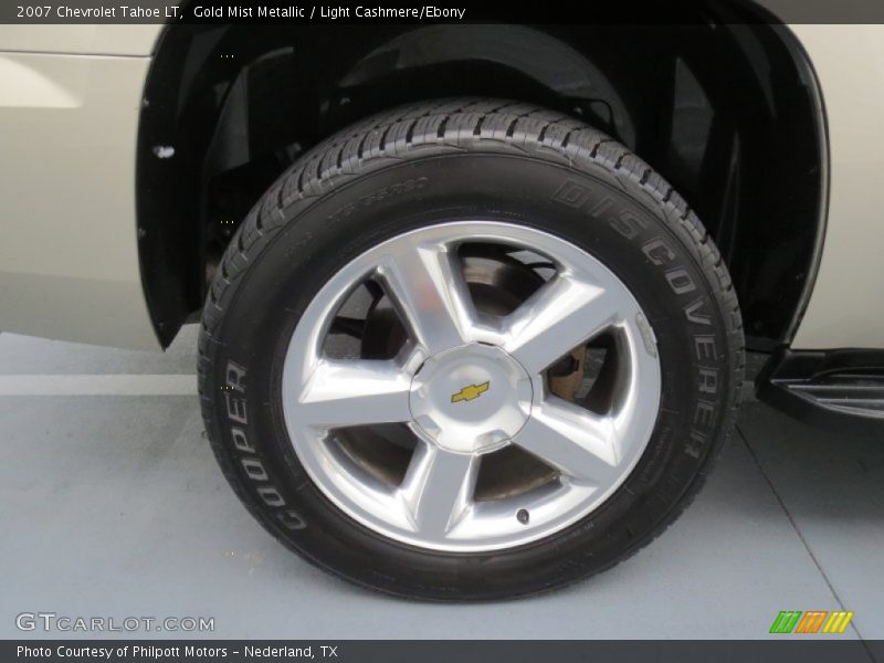 Gold Mist Metallic / Light Cashmere/Ebony 2007 Chevrolet Tahoe LT