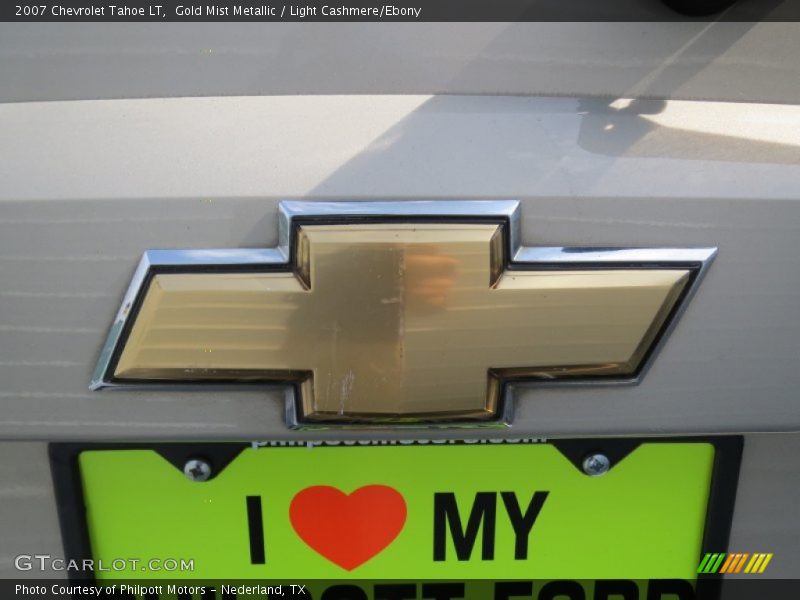 Gold Mist Metallic / Light Cashmere/Ebony 2007 Chevrolet Tahoe LT