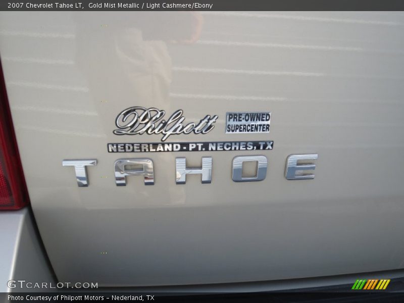 Gold Mist Metallic / Light Cashmere/Ebony 2007 Chevrolet Tahoe LT
