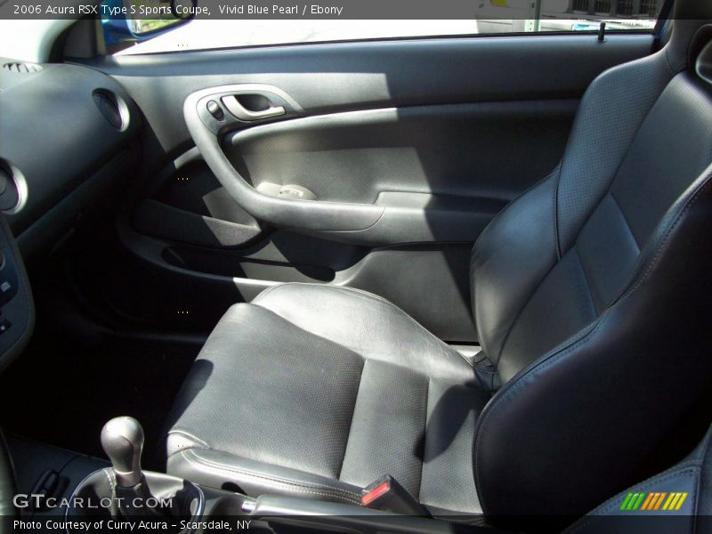 Vivid Blue Pearl / Ebony 2006 Acura RSX Type S Sports Coupe