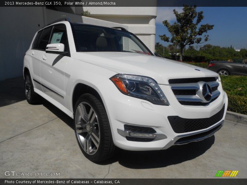 Polar White / Almond/Mocha 2013 Mercedes-Benz GLK 350