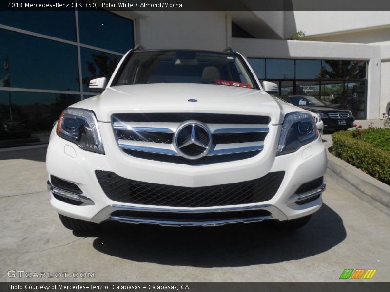 Polar White / Almond/Mocha 2013 Mercedes-Benz GLK 350