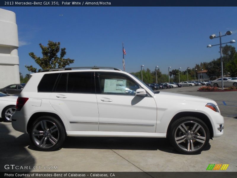 Polar White / Almond/Mocha 2013 Mercedes-Benz GLK 350