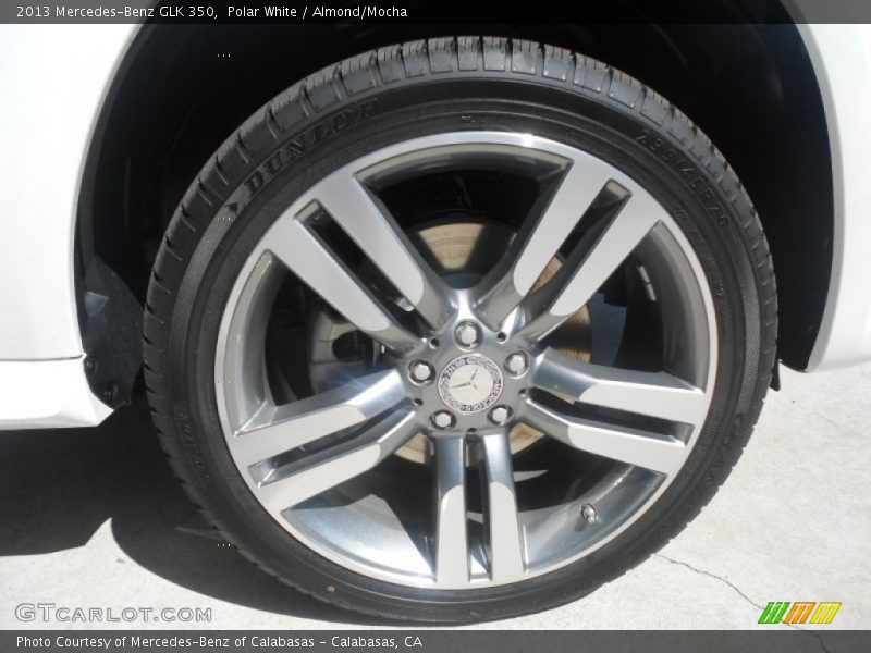 Polar White / Almond/Mocha 2013 Mercedes-Benz GLK 350