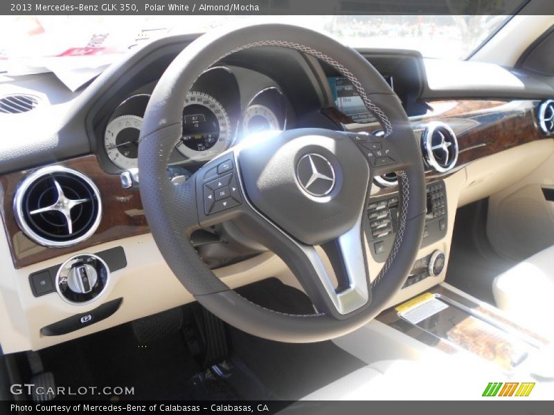 Polar White / Almond/Mocha 2013 Mercedes-Benz GLK 350