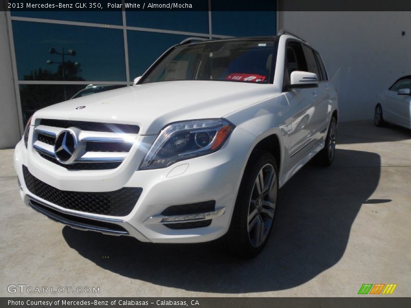 Polar White / Almond/Mocha 2013 Mercedes-Benz GLK 350