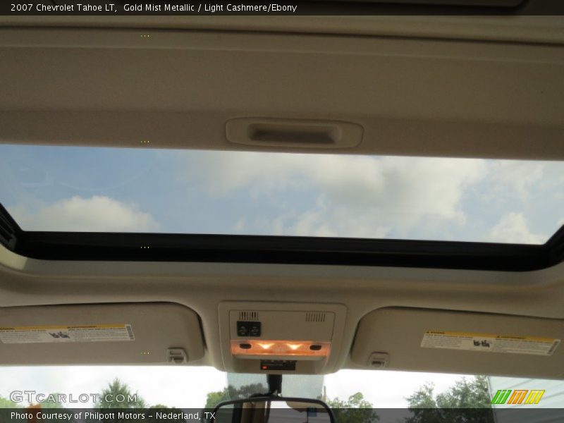 Gold Mist Metallic / Light Cashmere/Ebony 2007 Chevrolet Tahoe LT