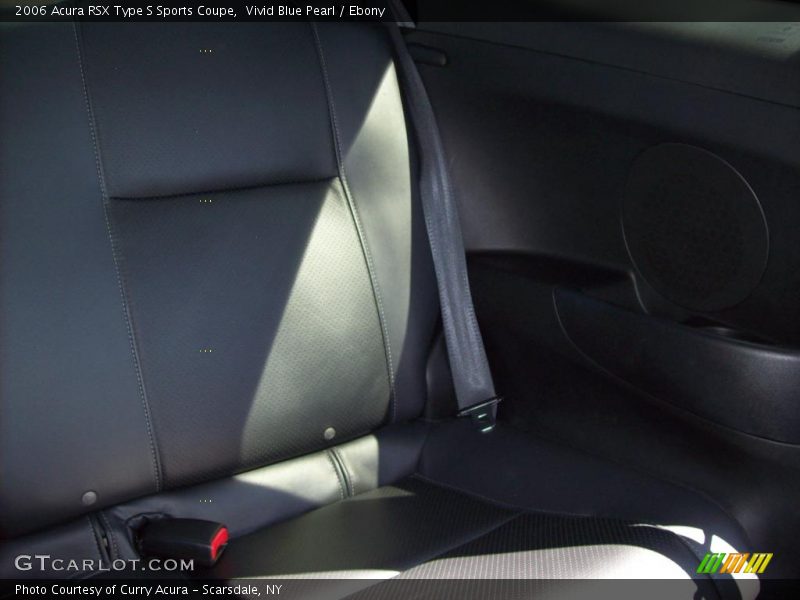 Vivid Blue Pearl / Ebony 2006 Acura RSX Type S Sports Coupe