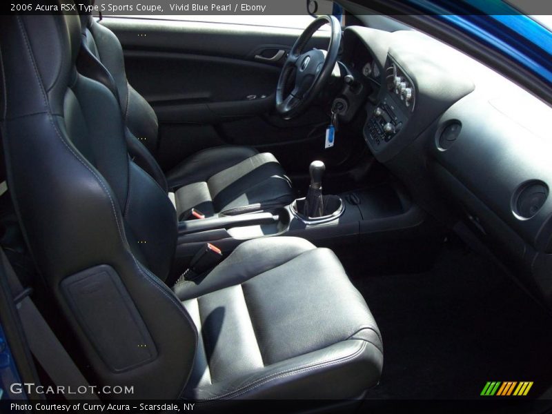 Vivid Blue Pearl / Ebony 2006 Acura RSX Type S Sports Coupe