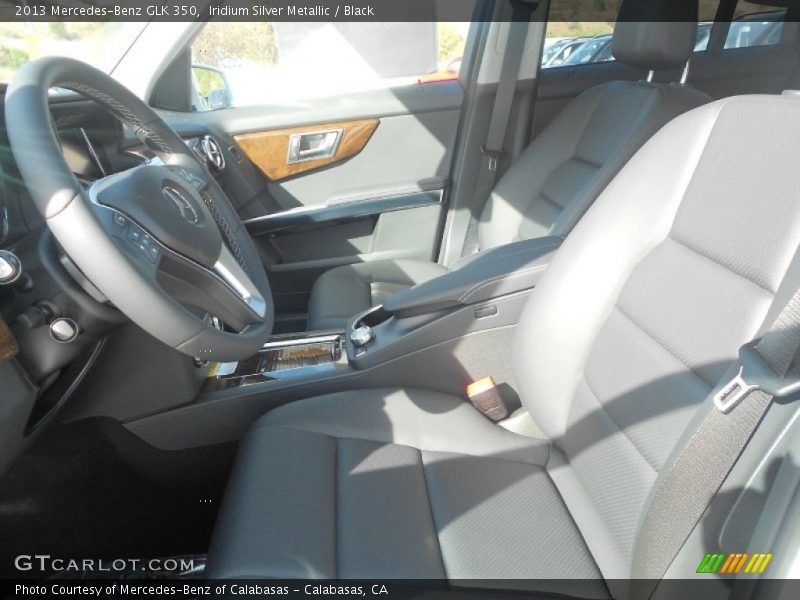 Iridium Silver Metallic / Black 2013 Mercedes-Benz GLK 350
