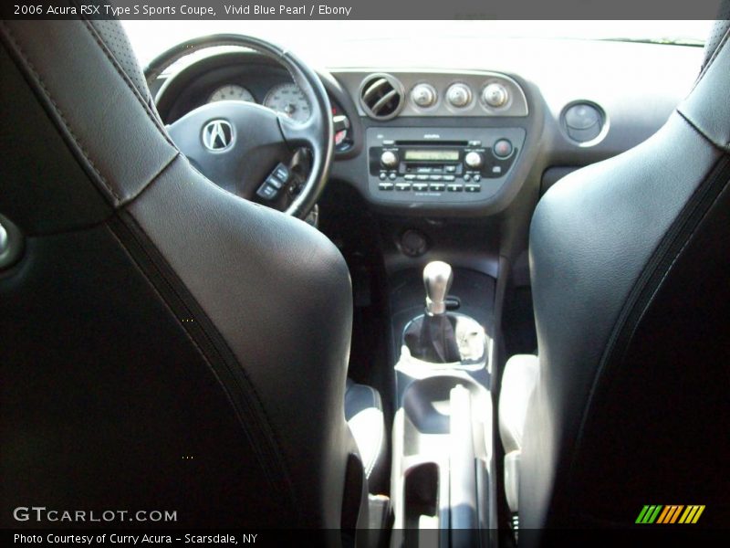 Vivid Blue Pearl / Ebony 2006 Acura RSX Type S Sports Coupe