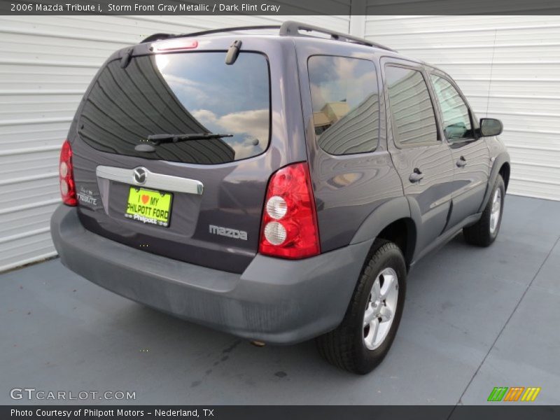 Storm Front Gray Metallic / Dark Flint Gray 2006 Mazda Tribute i