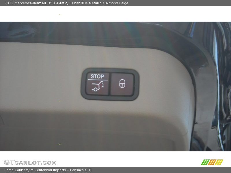 Lunar Blue Metallic / Almond Beige 2013 Mercedes-Benz ML 350 4Matic