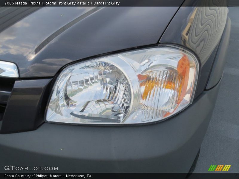 Storm Front Gray Metallic / Dark Flint Gray 2006 Mazda Tribute i