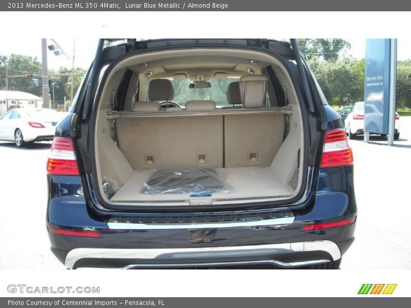Lunar Blue Metallic / Almond Beige 2013 Mercedes-Benz ML 350 4Matic