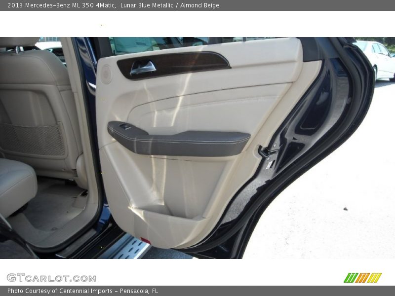 Lunar Blue Metallic / Almond Beige 2013 Mercedes-Benz ML 350 4Matic