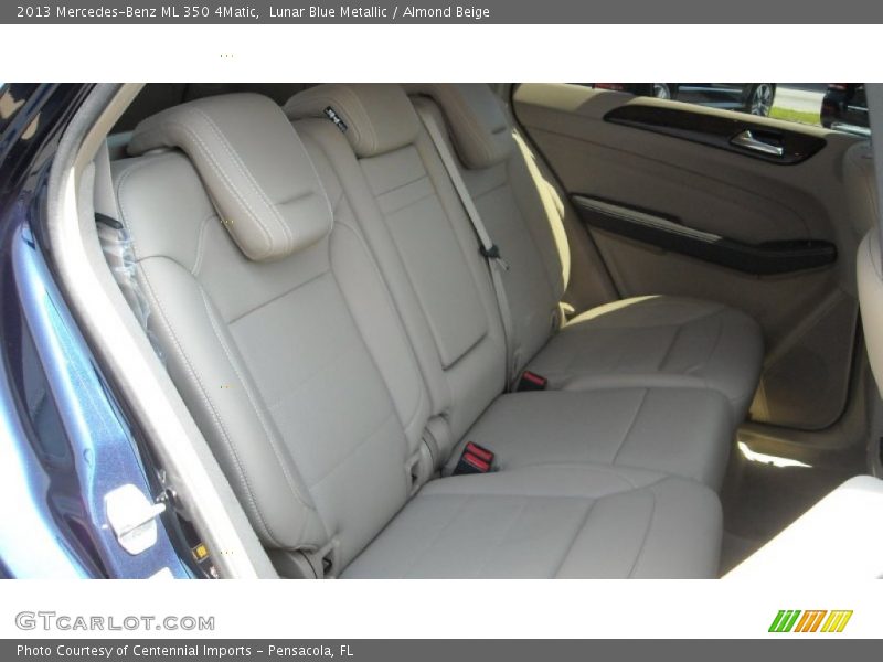 Lunar Blue Metallic / Almond Beige 2013 Mercedes-Benz ML 350 4Matic