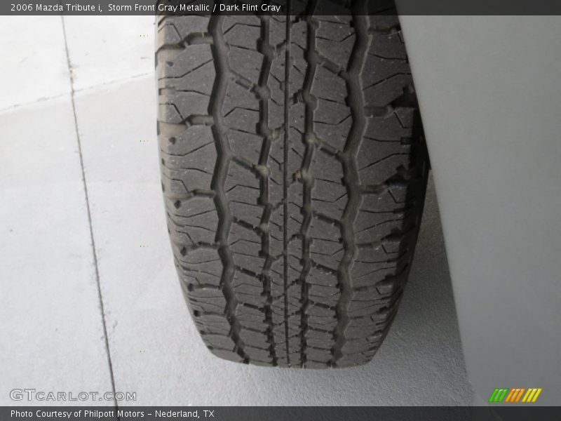 Storm Front Gray Metallic / Dark Flint Gray 2006 Mazda Tribute i