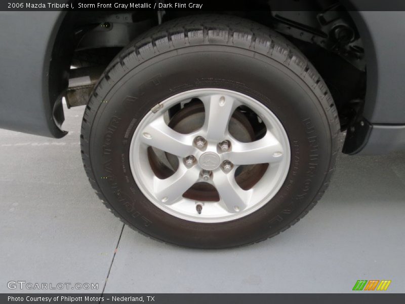 Storm Front Gray Metallic / Dark Flint Gray 2006 Mazda Tribute i