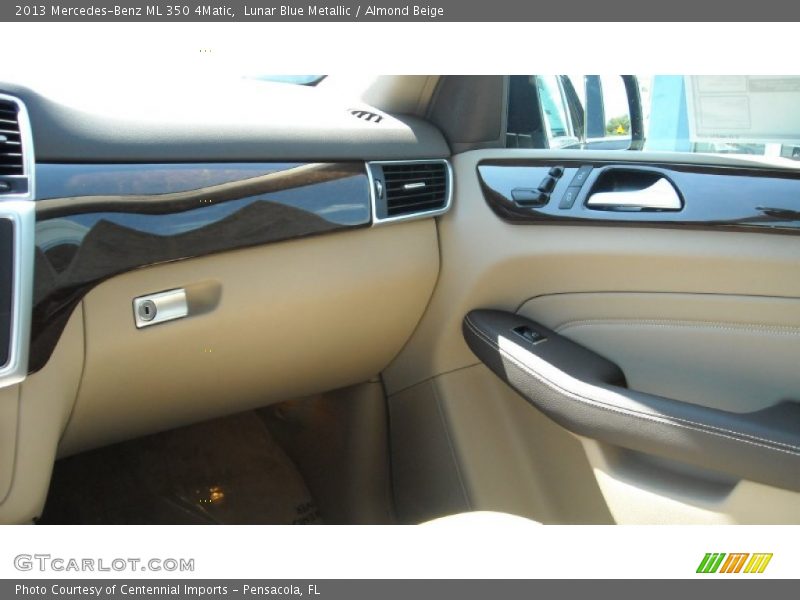 Lunar Blue Metallic / Almond Beige 2013 Mercedes-Benz ML 350 4Matic