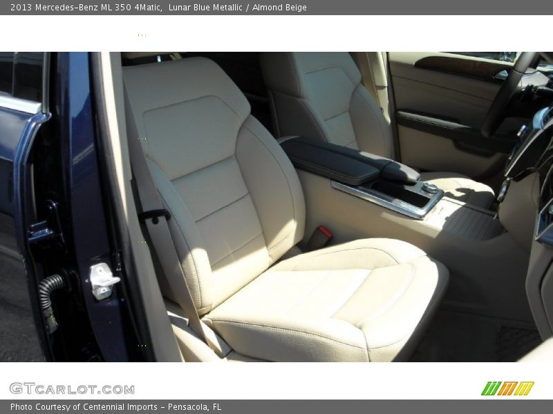 Lunar Blue Metallic / Almond Beige 2013 Mercedes-Benz ML 350 4Matic
