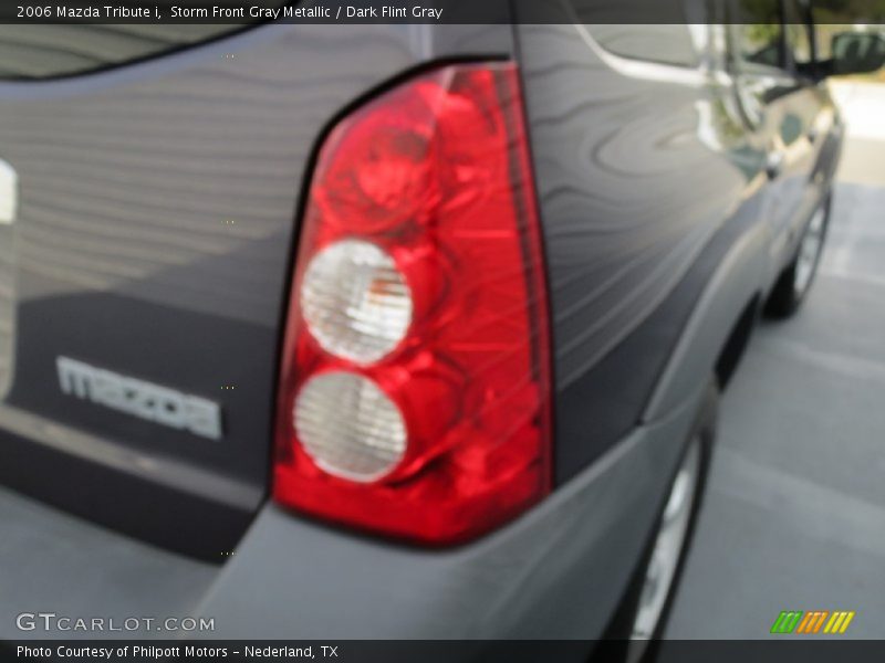Storm Front Gray Metallic / Dark Flint Gray 2006 Mazda Tribute i