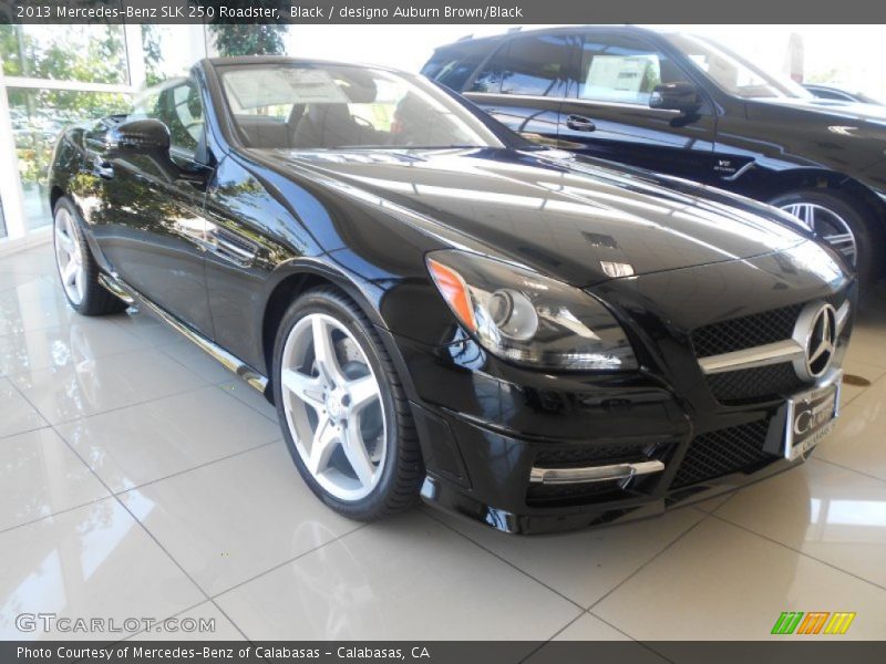 Front 3/4 View of 2013 SLK 250 Roadster