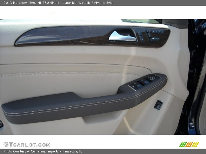 Lunar Blue Metallic / Almond Beige 2013 Mercedes-Benz ML 350 4Matic