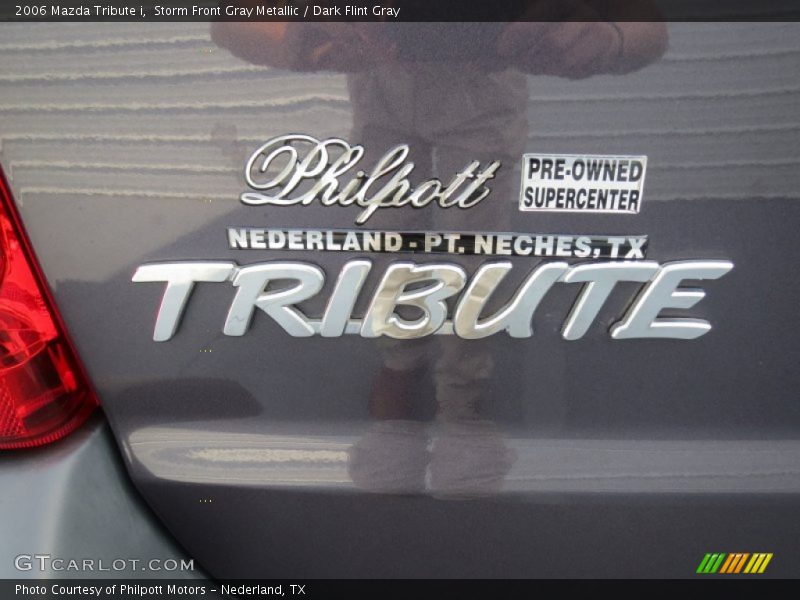 Storm Front Gray Metallic / Dark Flint Gray 2006 Mazda Tribute i