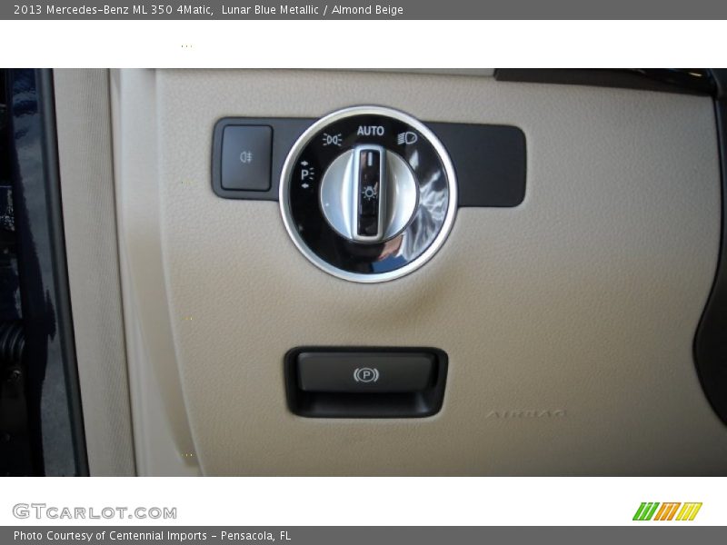 Lunar Blue Metallic / Almond Beige 2013 Mercedes-Benz ML 350 4Matic